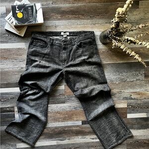 Armani Exchange Relaxed Charcoal Gray Jeans